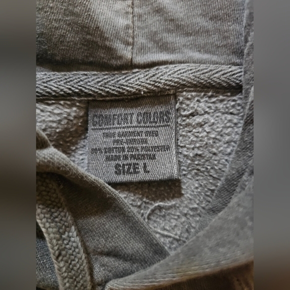 Men's vintage oversized hoodie sweatshirt printed with The Berkshires, sz. L‎ - Picture 4 of 4